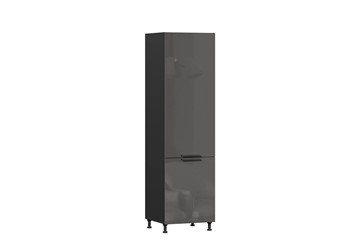 Кухонный шкаф под холодильник Герда 279.280.000.128 (Антрацит) в Кушве