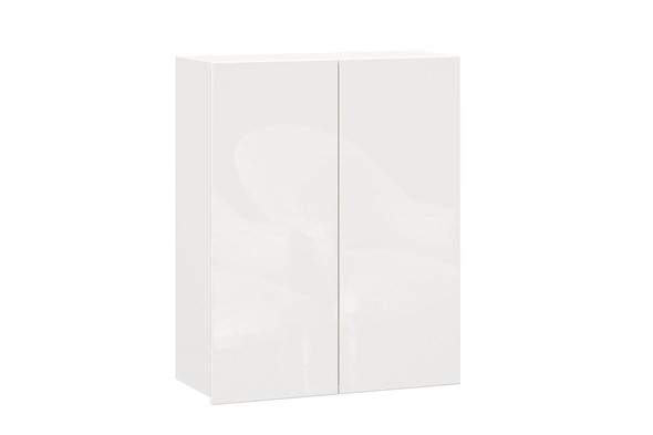 Шкаф кухонный высокий 800, Шервуд, ЛД 281.460.000.168, белый/белый глянец в Екатеринбурге - изображение