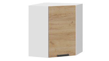 Навесной кухонный шкаф Детройт 1В6У (Белый/Дуб Крафт золотой) в Ревде