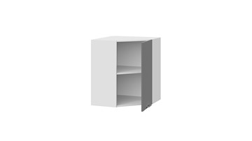 Навесной кухонный шкаф Габриэлла 1В6У (Белый/Титан) в Богдановиче - предосмотр 1