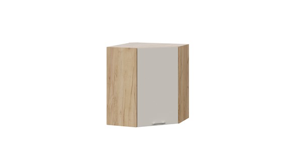 Кухонный угловой шкаф Габриэлла 1В6У (Дуб Крафт золотой/Крем) в Ревде - изображение