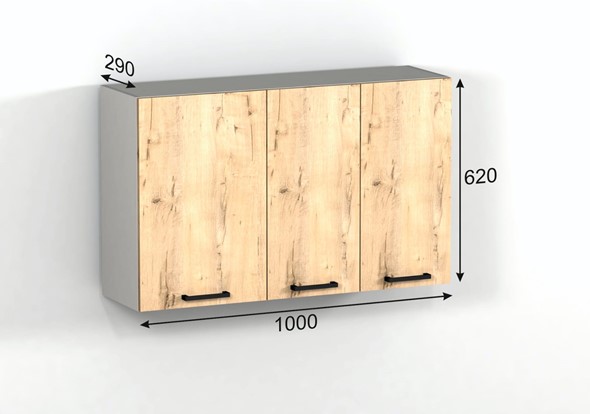 Кухонный шкаф Эконика 62*100*28 см в Екатеринбурге - изображение