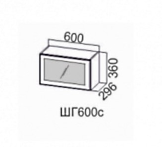 Кухонный шкаф Модерн шг600с/360 в Екатеринбурге - предосмотр