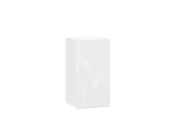 Шкаф на кухню 400, Шервуд, ЛД 281.320.000.158, белый/белый глянец в Екатеринбурге - изображение