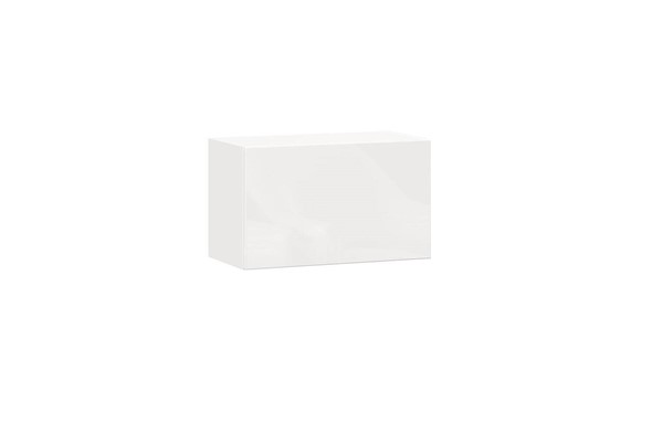Шкаф на кухню 600 горизонтальный, Шервуд, ЛД 281.710.000.171, белый/белый глянец в Первоуральске - изображение