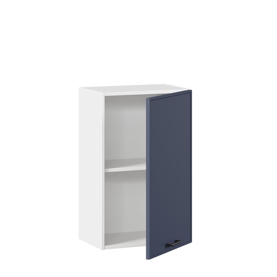 Кухонный шкаф 450 Индиго ЛД 298.330.000.103, Белый/Тёмно-синий в Первоуральске - изображение 1