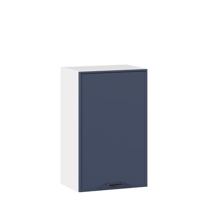 Кухонный шкаф 450 Индиго ЛД 298.330.000.103, Белый/Тёмно-синий в Первоуральске - изображение