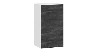 Шкаф настенный Детройт 1В4 (Белый/Угольный Камень) в Ирбите