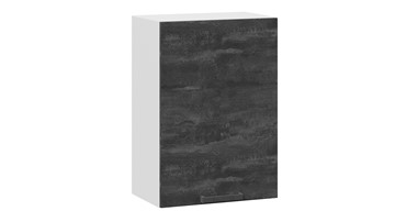 Кухонный навесной шкаф Детройт 1В5 (Белый/Угольный Камень) в Кушве