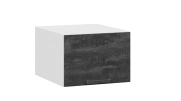 Кухонный шкаф Детройт 1В5ГП (Белый/Угольный Камень) в Кушве