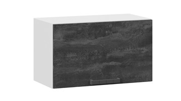 Настенный шкаф Детройт 1В6Г (Белый/Угольный Камень) в Кушве