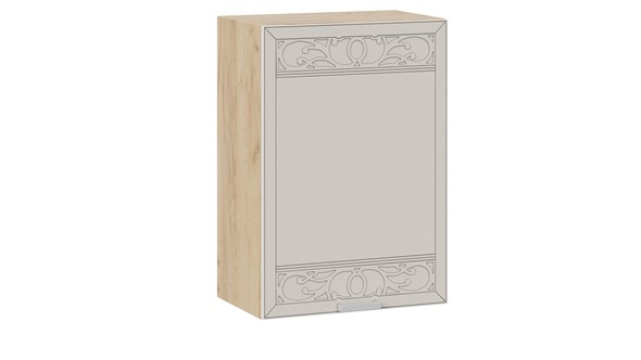 Навесной шкаф Долорес 1В5 (Дуб крафт золотой/Крем) в Кушве - изображение