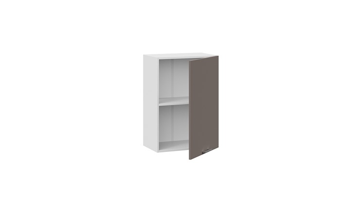 Шкаф настенный Габриэлла 1В5 (Белый/Муссон) в Кушве - изображение 1