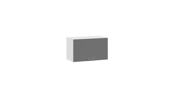 Настенный шкаф Габриэлла 1В6Г (Белый/Титан) в Ревде - изображение