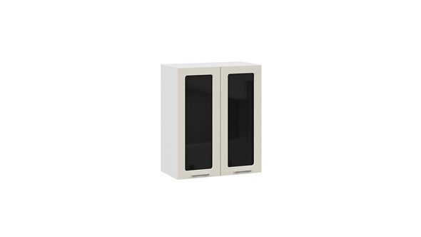 Шкаф настенный Габриэлла 1В6С (Белый/Крем) в Ревде - изображение