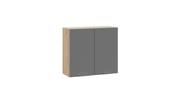 Кухонный навесной шкаф Габриэлла 1В8 (Дуб Крафт золотой/Титан) в Ревде - изображение
