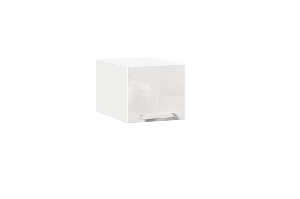 Настенный шкаф Герда 400 горизонтальный глубокий 272.375.000 (Белый) в Краснотурьинске - изображение