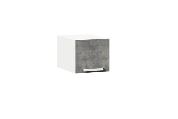 Кухонный шкаф Герда 400 горизонтальный глубокий 272.376.000 (Метрополитан Грей) в Кушве - изображение