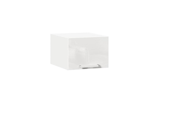 Шкаф настенный Герда 500 горизонтальный глубокий 272.385.000 (Белый) в Кушве - изображение