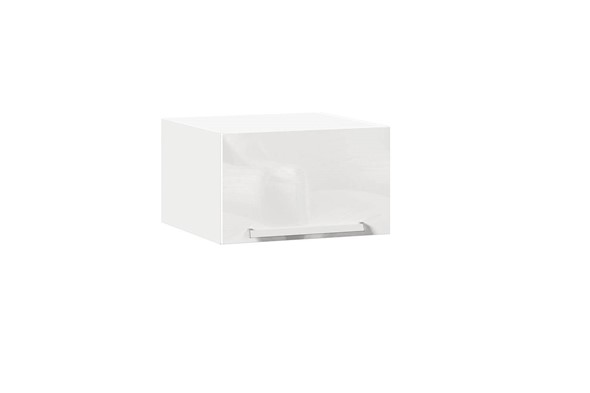 Кухонный навесной шкаф Герда 600 горизонтальный глубокий 272.395.000 (Белый) в Кушве - изображение