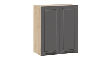 Навесной кухонный шкаф Лорас 1В6 (Дуб крафт золотой/Холст вулкан) в Кушве