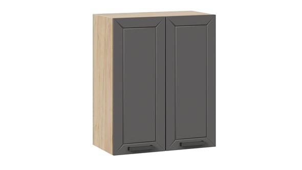 Навесной кухонный шкаф Лорас 1В6 (Дуб крафт золотой/Холст вулкан) в Кушве - изображение