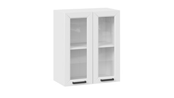 Шкаф на кухню Лорас 1В6С (Белый/Холст белый) в Кушве
