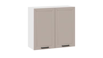 Кухонный навесной шкаф Лорас 1В8 (Белый/Холст латте) в Ирбите