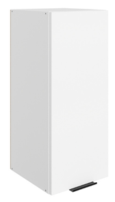 Навесной шкаф Стоун L300 Н720 (1 дв. гл.) (белый/джелато софттач) в Краснотурьинске
