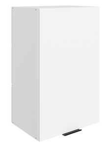 Кухонный шкаф Стоун L450 Н720 (1 дв. гл.) (белый/джелато софттач) в Каменске-Уральском