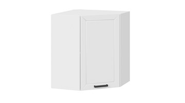 Навесной угловой шкаф Лорас 1В6У (Белый/Холст белый) в Асбесте