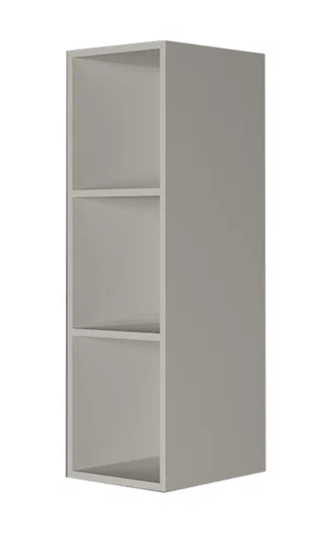 Навесной кухонный шкаф В9 30, Серый/Белый в Екатеринбурге - изображение 1