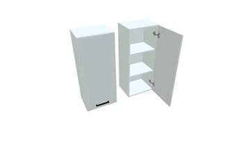 Кухонный навесной шкаф В9 40, Белое гладкое Ламарти/Белый в Красноуфимске