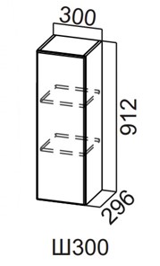 Кухонный шкаф Вельвет Ш300/912 в Ирбите