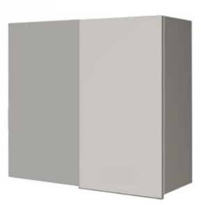 Кухонный навесной шкаф ВУП 760 Белое гладкое Ламарти/Белый в Асбесте