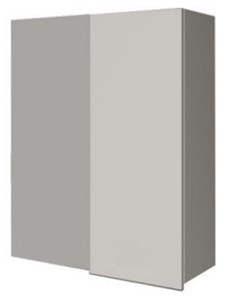 Кухонный шкаф ВУП 960 Белое гладкое Ламарти/Антрацит в Асбесте
