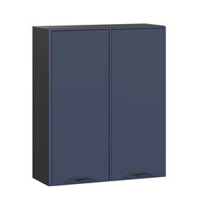 Навесной кухонный шкаф высокий 800 Индиго 298.460.000.155, Чёрный/Тёмно-синий в Артемовском