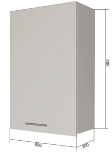 Сушильный шкаф для посуды ВС9 60, Антрацит/Белый в Первоуральске