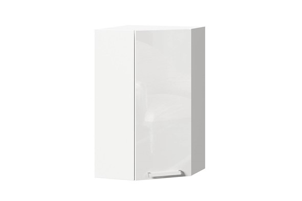 Угловой шкаф на кухню Герда высокий 272.625.000 (Белый) в Первоуральске - изображение