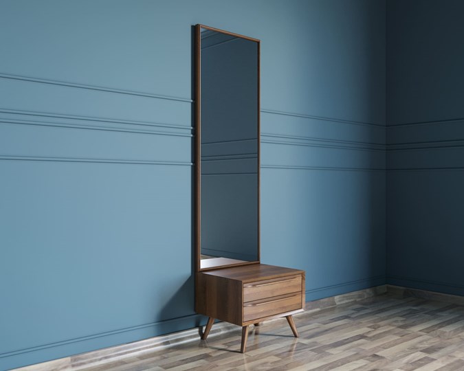 Зеркало напольное Bruni (BR50) с тумбой в Ревде - изображение 2