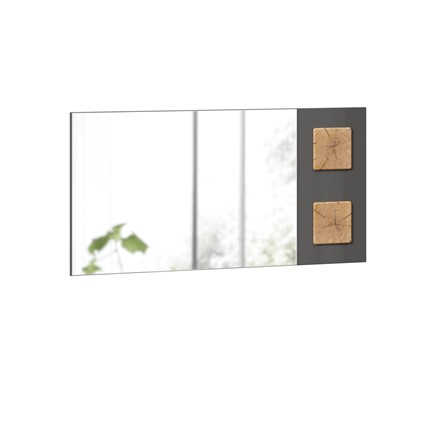 Зеркало горизонтальное Фиджи, 659420, антрацит в Артемовском - изображение