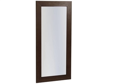 Зеркало настенное Берже 24-90 (темно-коричневый) в Первоуральске - предосмотр