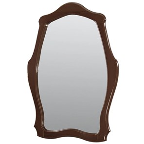 Зеркало настенное Элегия (орех) в Асбесте