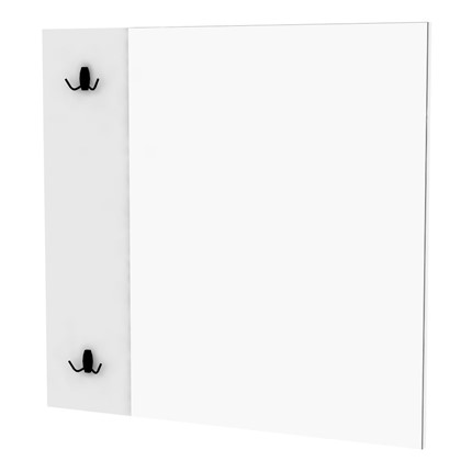 Зеркало навесное Лофт Z10, Белый в Полевском - изображение