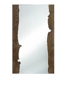 Настенное зеркало ГлассВальд-3, Орех в Ревде