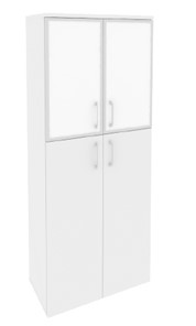 Шкаф O.ST-1.7R white, Белый бриллиант в Первоуральске