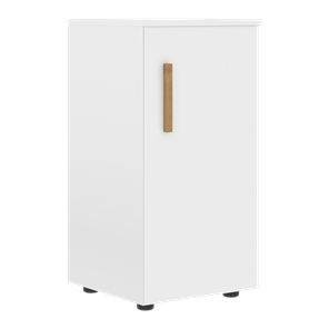 Низкий шкаф колонна с глухой дверью правой FORTA Белый FLC 40.1 (R) (399х404х801) в Артемовском
