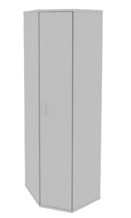 Шкаф угловой А.ГБ-3, Серый в Ревде - изображение