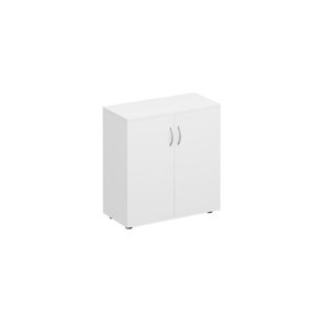 Шкаф для документов низкий закрытый Комфорт КФ, белый премиум (80x38x84 К.309 БП в Артемовском