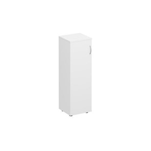 Шкаф для документов средний узкий закрытый Комфорт КФ, белый премиум (40x38x123) К.359 БП в Первоуральске